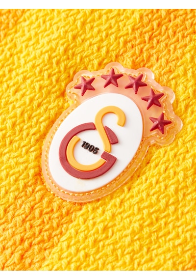 Gsstore Galatasaray Püsküllü Triko Atkı U252177 Sarı