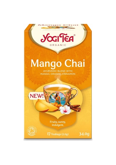 Organic Mango Chai 17 Süzen Poşet Organik Baharatlı Meyve Çayı