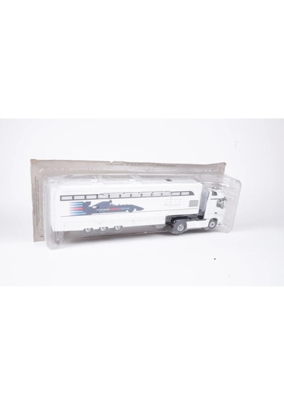 1:43 Ölçek 2016 Mercedes Benz Actros Team Williams Martini Racing Diecast Metal Minyatür Model Araba 40cm