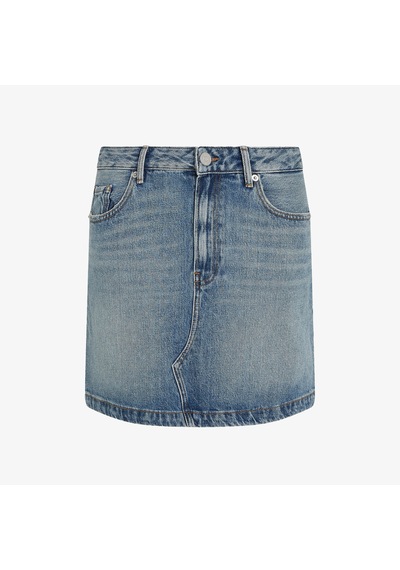 Tommy Hilfiger Dnm Mini Hw Sam Kadın Lacivert Etekdüzww0ww44334 Mavi
