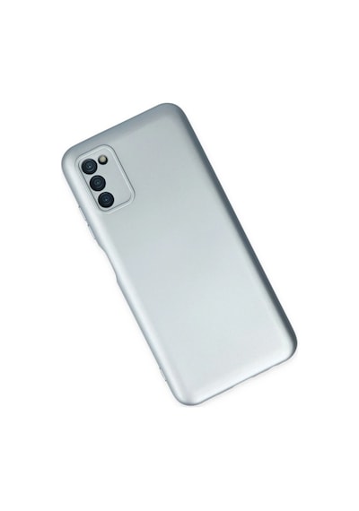Bezos Samsung Galaxy A03s Kılıf Nano İçi Kadife Silikon - Sky Blue Bzs01