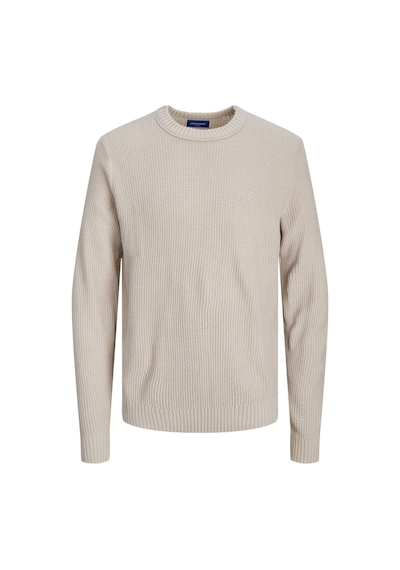 Jack & Jones Jack Jones Erkek Örme Kazak 12243116 Krem