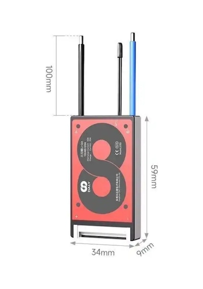 Daly 10s 20a Li-ion Bms Balanslı Koruma Kartı