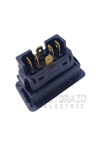 Cam Düğmesi Anahtarı Üniversal 6 Fiş Işıklı Oklu Çerçeveli Bmw Tip