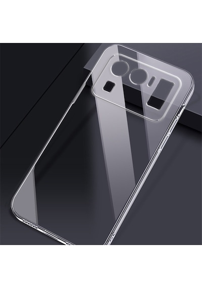 Xiaomi Mi 11 Ultra Kılıf Zore Şeffaf İnce Ve Esnek Süper Silikon Kılıf