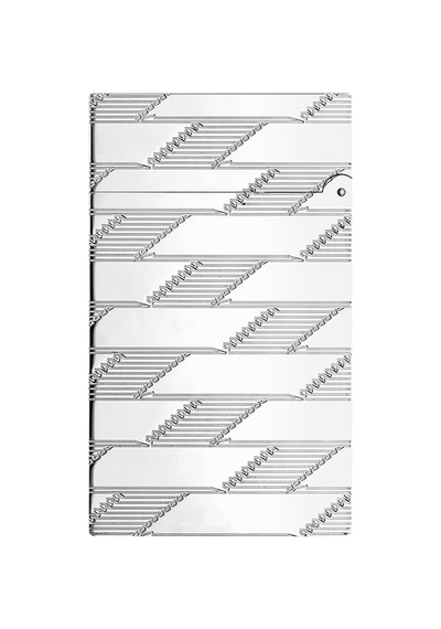 Line 2 Cling 1872 Monogram Gümüş Puro Çakmağı 16180 - Tr7971