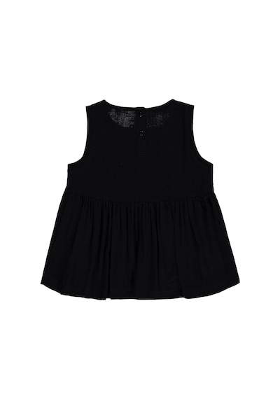 Civil Girls Nakış Detaylı 10-13 Yaş Gömlek - Siyah
