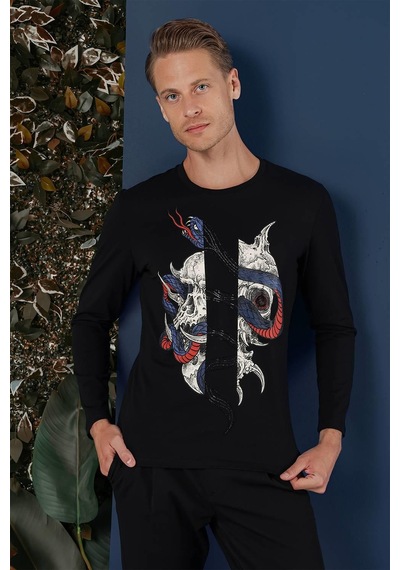 Efor Ts 865 Siyah Spor T-shirt Siyah