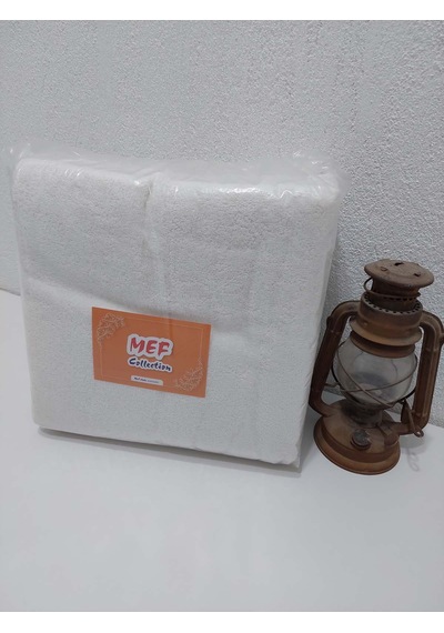 6'lı Otel Banyo Havlusu Beyaz 70x140 | %100 Pamuklu Orta Boy Dayanıklı Vücut Havlusu