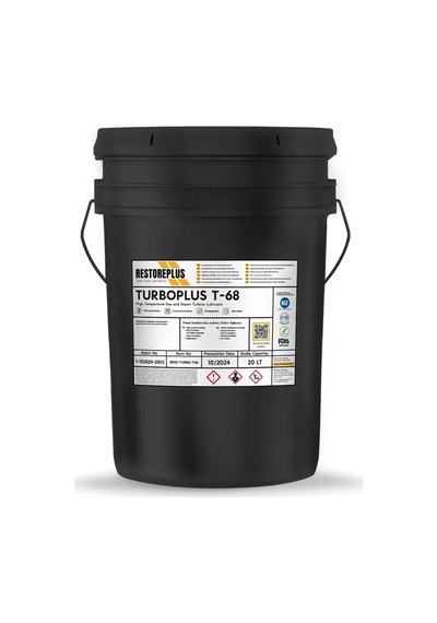 Restoreplus Turboplus T-68 Yüksek Sıcaklık Gaz Ve Buhar Türbini Yağı 20 L