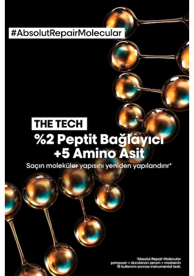 L'Oreal Professionnel Serie Expert Absolut Repair Içten Dışa Güçlendirici Molecular Bakım Seti