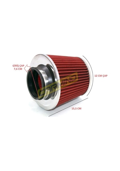 Carmind Performans Hava Filtresi 75Mm