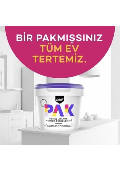 Selsil Pak Mucizevi Temizleyici 2'li Paket Adet 2x500 Gr