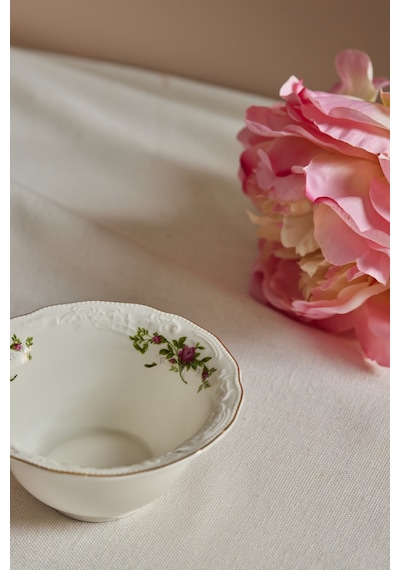 Karaca Vintage Rose Çerezlik 12 Cm Çok Renkli