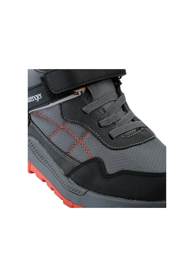 Slazenger KETI I Çocuk Cırt Cırtlı Koyu Gri Bot