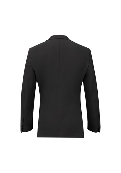 Hatemoğlu Siyah Slim Fit Mono Yaka Klasik Ceket