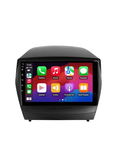 Hyundai İx35 2010-2015 Android Multimedya Carplay Android Auto Navigasyon Kameralı 8gb Ram 128gb 9"