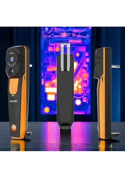 Testo 860i Akıllı Termal Kamera Sıcaklık Ve Su Kaçağı Tespit Cihazı Çantalı Set