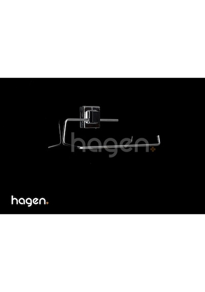 Hagen Güçlü Yapıştırma Rulo Kağıtlık Kapaksız Düşmeyen Yapıştırma Krom