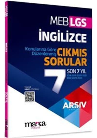 Lgs İngilizce Konularına Göre Düzenlenmiş Son 7 Yıl Çıkmış Sor...