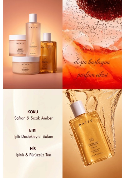 Ruby Gold Acı Badem & Safran Aromatik Duş Jeli 290 Ml Vanilya