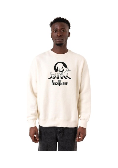 About Blank Tshirthane The Nightmare Oogie Boogie Ekru Erkek 2ip Sweatshirt P23163s7514, M Acı Kahverengi