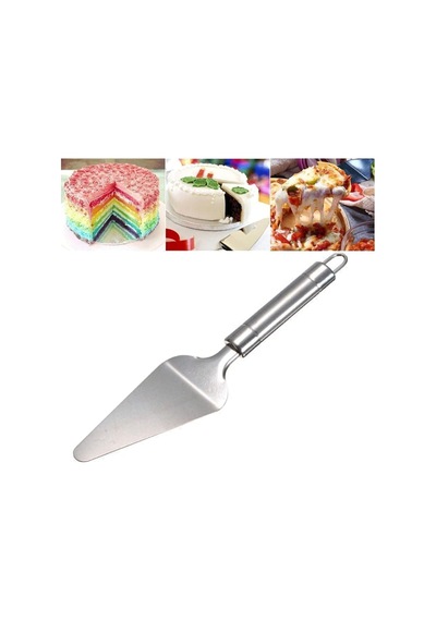Profesyonel Paslanmaz Çelik Pasta Spatulası, Gümüş Renk, Pizza Ve Tatlı Servis Aparatı, Ergonomik Saplı, Çok Amaçlı Mutfak Aracı Spatula 0 Profesyonel Paslanmaz Çelik Pasta Spatulası, Gümüş Renk, Pizza Ve Tatlı Servis Aparatı, Ergonomik Saplı, Çok Amaçlı Mutfak Aracı Spatula 0