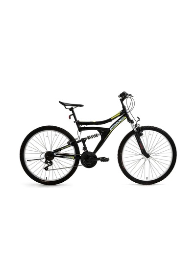 Bisan Mts4300 24 Jant 21 Vites Amortisörlü Dağ Bisikleti 40cm Siyah - Sarı Siyah - Sarı