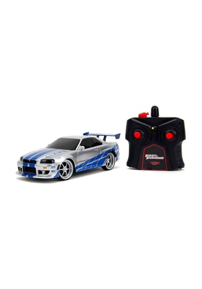 9772 Sun-sım-jda-rc Araba 1 24 Fast Furıous Nıssan Skylıne Gtr 2 4 Ghz Fastf Çok Renkli