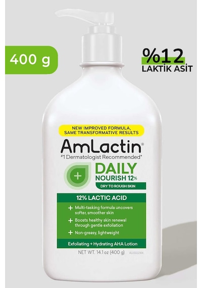 Amlactin 12% Lactic Acid Günlük Besleyici Losyon 400gr