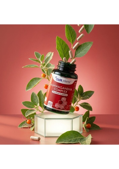 Ashw.aga.nd.a Complex 60 Kapsül Adaptogen & Stress Dengeleyici Bitkisel Formül