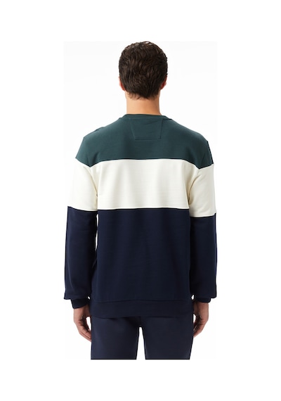 Nautica Erkek Yeşil Classic Fit Sweatshirt Desenli K57082t Yeşil