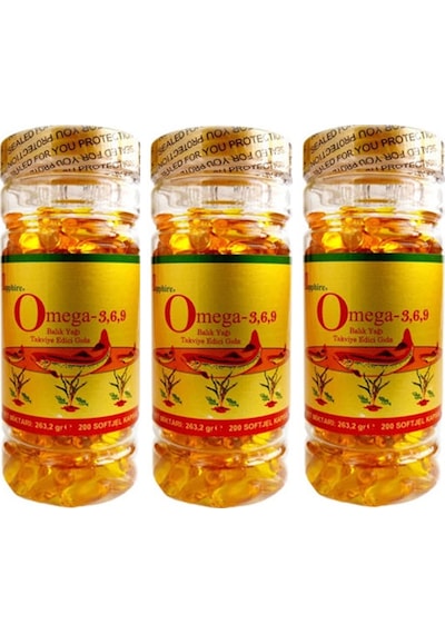 Sapphire Omega 3.6.9 200 Softjel 3 Kutu
