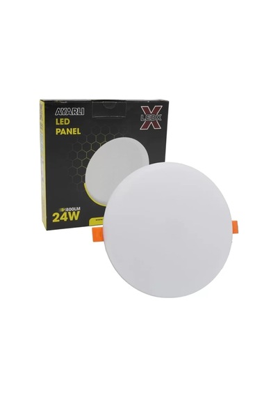 Hubrendy Sh Ledx Al-ay24 24 Watt 2800 Lümen Genişlik Ayarlı Hareketli Raylı Yuvarlak Sıva Altı Led P