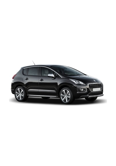 Peugeot 3008 3D Paspas Havuzlu Siyah 2016-2020 Arası 4Prç Rizline N11.23119