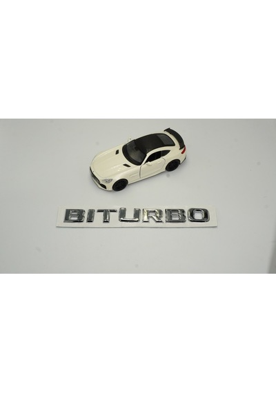 Biturbo Krom Abs Bagaj Yazı Logo
