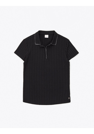 Pierre Cardin Kadın Siyah Tişört Basic 50320697-vr046