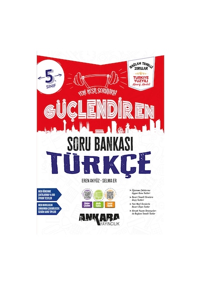 Ankara 2027 5. Sınıf Türkçe Güçlendiren Soru Bankası Maarif Model
