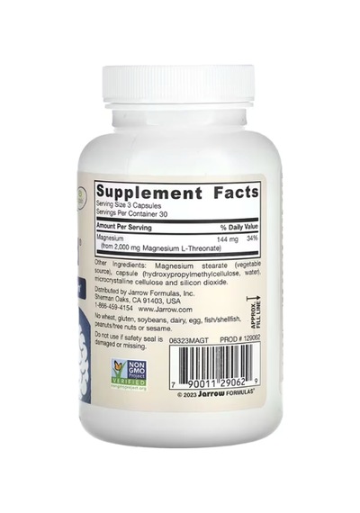 Jarrow Formulas, Magmind Magtein 90 Veggie Capsul..biliş, Ha...