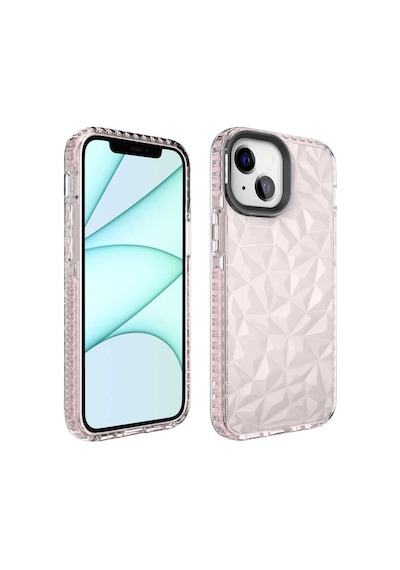 Apple Uyumlu iPhone 13 Kılıf Zore Buzz Kapak Pembe
