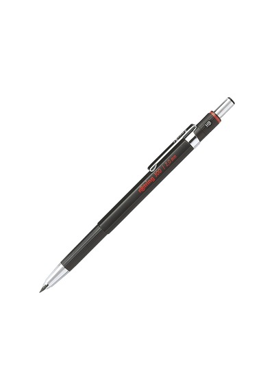 300 Mekanik Kurşun Kalem, 2,0 Mm, Siyah Genel