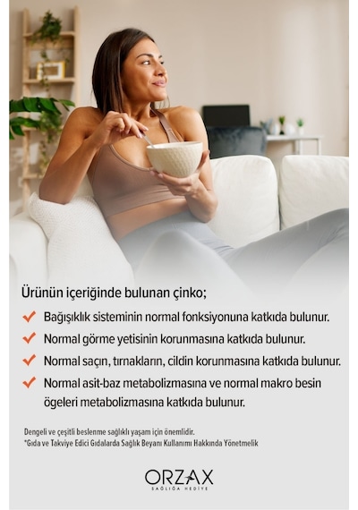 Ocean Picozinc Çinko Pikolinat 30+15 Tablet