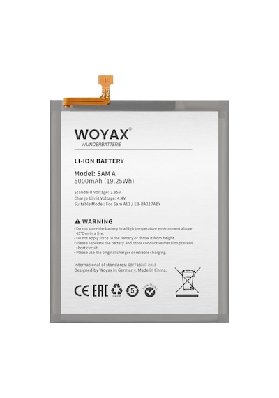 Deji Samsung Galaxy Uyumlu M12 / A21S / A12 / A13 / A04S Woyax by Deji Batarya
