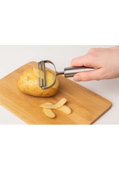 Premium Paslanmaz Çelik Çok Amaçlı Sebze Soyucu, Patates, Havuç, Salatalık Ve Meyveler İçin Ergonomik Y-şekilli Diğer
