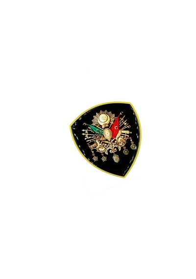 Damla Sticker Osmanlı Tuğrası Arması Sticker 8,5x7,5 Cm