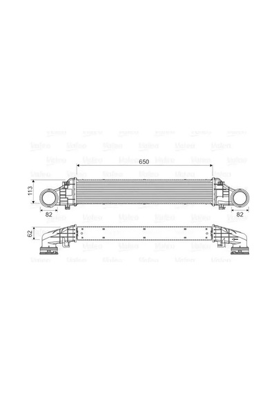 Valeo 818587 Turbo Radyatoru A2115001102