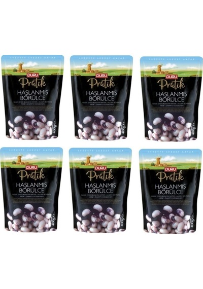 Pratik Haşlanmış Börülce 400 Gr X 6 Adet