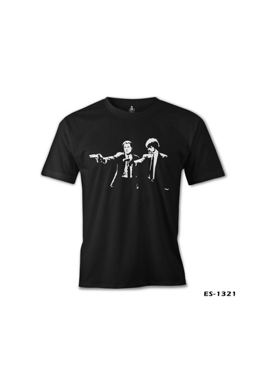 Pulp Fiction - That Scene Siyah Erkek Tshirt