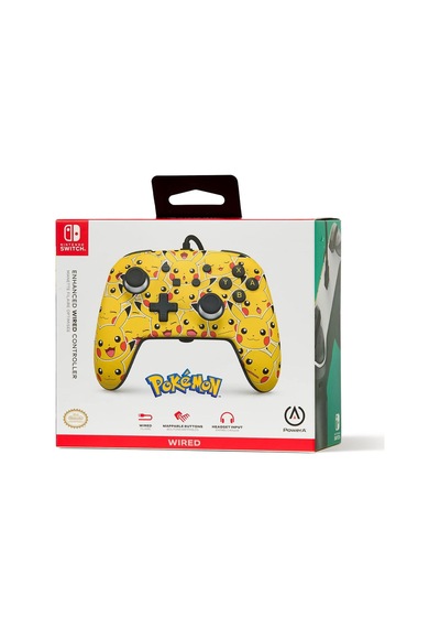Nintendo Switch Kablolu Oyun Kolu Lisanslı Pikachu Moods