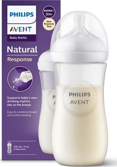 Avent Natural Response Pp Biberon 3 Ay 330ml Scy906/01